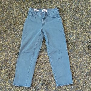 Universal Thread Vintage Straight Leg Jeans In Teal Size 24R/00